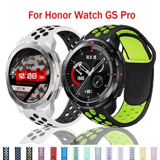 Dây Đeo Silicon Thoáng Khí Tháo Lắp Nhanh Cho Đồng Hồ Thông Minh Honor Watch GS Pro GS3 Honor Magic / Magic 2 46mm Correa