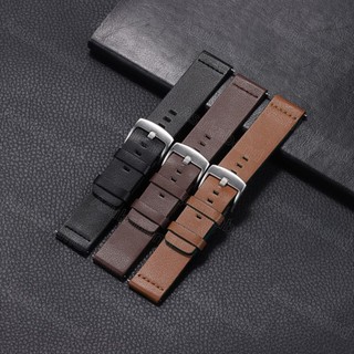 Dây Da Bò 18mm 20mm 22mm 24mm Thay Thế Cho Đồng Hồ Thông Minh