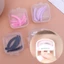 Hộp 4 Miếng Đệm / Kẹp Bấm Mi Bằng Silicon Đàn Hồi Cao / Kẹp Lông Mi Màu Trắng / Đen / Hồng / Tím
