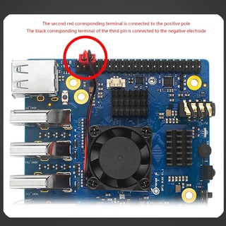 Quạt tản nhiệt bền XY cho Orange Pi 5 Plus Bộ làm mát phát triển Bộ làm mát Đế nhôm Tản nhiệt dẫn nhiệt