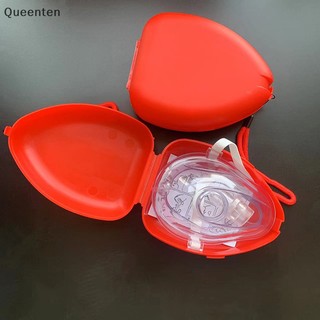 Queenten 1pc hô hấp nhân tạo mặt nạ van thở one-way mặt nạ thở cpr qt