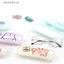 Thi hộp đựng kính trong suốt lớn hộp đựng kính mắt pvc mờ hộp đựng kính cận thị học sinh hộp đựng kính râm hộp đựng động vật hoạt hình dễ thương vn