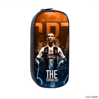 GC9 Cristiano Ronaldo Hộp đựng bút chì sáng tạo và đơn giản lưu trữ bút sinh viên dung lượng lớn văn phòng phẩm đa chức năng bo