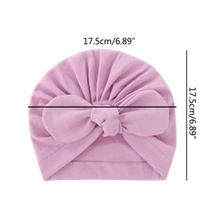 Vipdeal1 Mũ Bò Sơ Sinh Mũ Turban Ấn Độ Thoải Mái Mũ Đội Đầu Cho Bé Thắt Nút Lớn Đầu Lâu Mũ Mùa Xuân Mũ Cho Infan