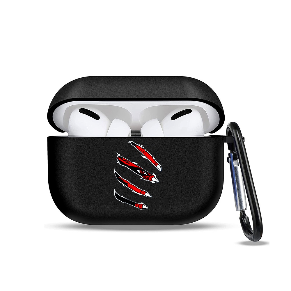 Vỏ bảo vệ Air AirPods Vỏ bảo vệ Naruto Sasuke Viết mắt tròn Hợp thời trang Nam airpod Pro 2 Kakashi Vỏ mềm TPU thế hệ thứ 3