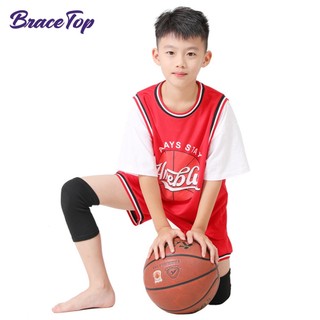 1 Cặp Đệm Bảo Vệ Đầu Gối Hỗ Trợ Chơi Bóng Rổ / Bóng Đá / Bóng Chày / Nhảy Múa Tiện Dụng Cho Bé