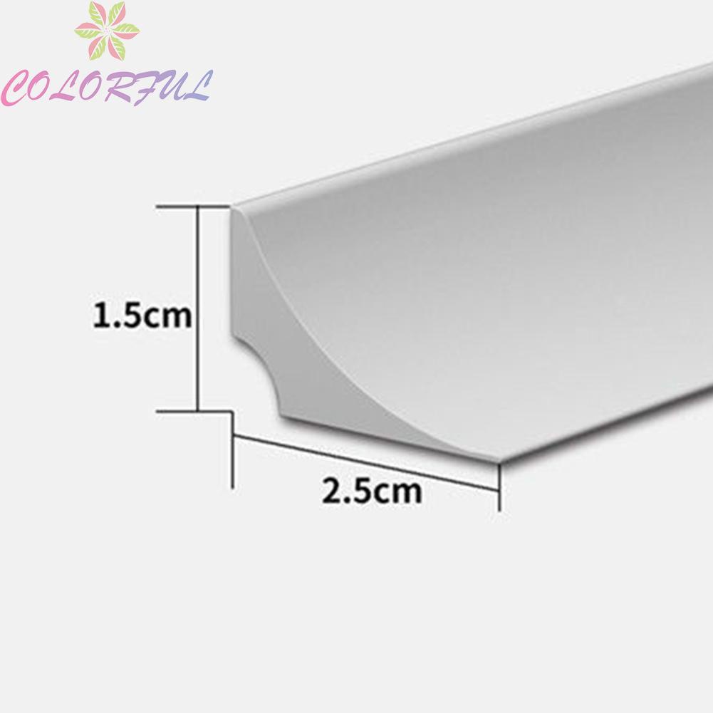 【COLORFUL】Durable Kitchen Bathroom Water Barrier Silicone Shower Threshold Waterproof