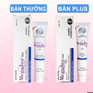 Gel giảm mụn ẩn, giảm thâm Megaduo Gel 15g, Megaduo Chính Hãng Cho Da Mụn, Thâm Mụn