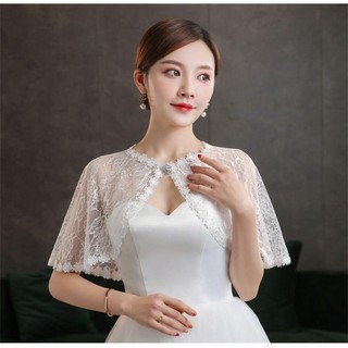 SERENE Cô Dâu Khăn Choàng Cosplay Tuyn Khăn Choàng Cô Dâu Quấn Mềm Áo Choàng Cưới