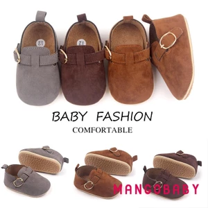 Mgg-baby Flats Đế Mềm Chống Trơn Trượt Giày Đi Bộ Trong Nhà Ngoài Trời Cho Bé Gái Bé Trai
