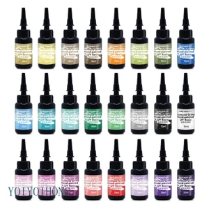 DIY Hand-Painted Beads Pigment Quick Drying Jewelry Making Gel Resin Dye