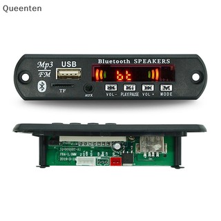 Bảng Mạch Giải Mã Bluetooth 5.0 9V-12V MP3 WMA USB TF FM Radio Với Điều Khiển Từ Xa Cho Xe Hơi