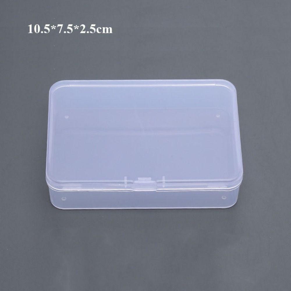 Hộp Bảo Quản YMIFI, Hộp Đựng Hạt Trang Sức Bằng Nhựa Trong Suốt, Vuông Di Động Bền Đẹp Vật Dụng Nhỏ Giá Đỡ Dụng Cụ Điện