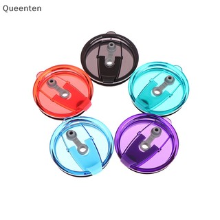 Queenten 20oz Niêm Phong Nắp Chai Splash Chống Tràn Nắp Nhựa Trơn Cho Đá Blaster Nắp Cốc Cốc Nhiều Màu Cốc Acc QT