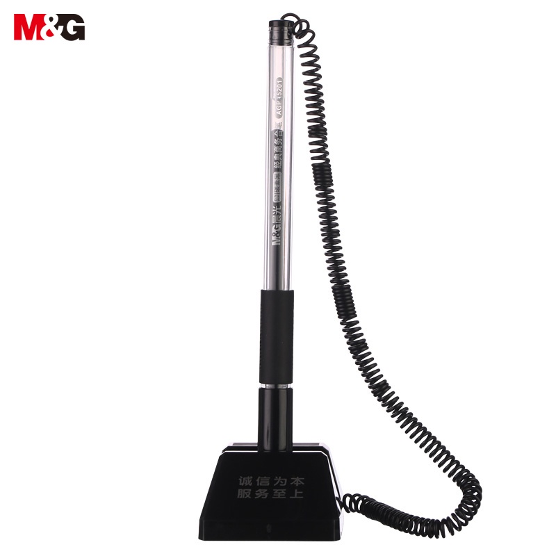 Bút Bi M&G Ngòi Bút 0.5mm Có Thể Xoay 180 Độ Màu Đen