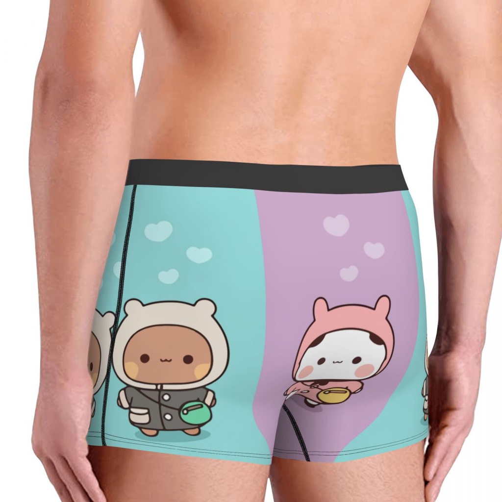 Dudu bubu mochi peach cat đồ lót vui nhộn đàn ông sexy in tùy chỉnh gấu panda ôm quần đùi boxer quần lót