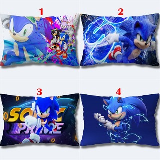 Vỏ Gối Hình Chữ Nhật Sonic The Hedgehog 2 Vỏ Sofa Polyeste In Một Mặt Trang Trí Nhà Cửa (Không Có Lõi)