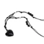 Yoo Trái Tim Mặt Dây Chuyền Xương Đòn Dây Chuyền Vòng Cổ Đá Quý Đen-State Choker Dây Dệt
