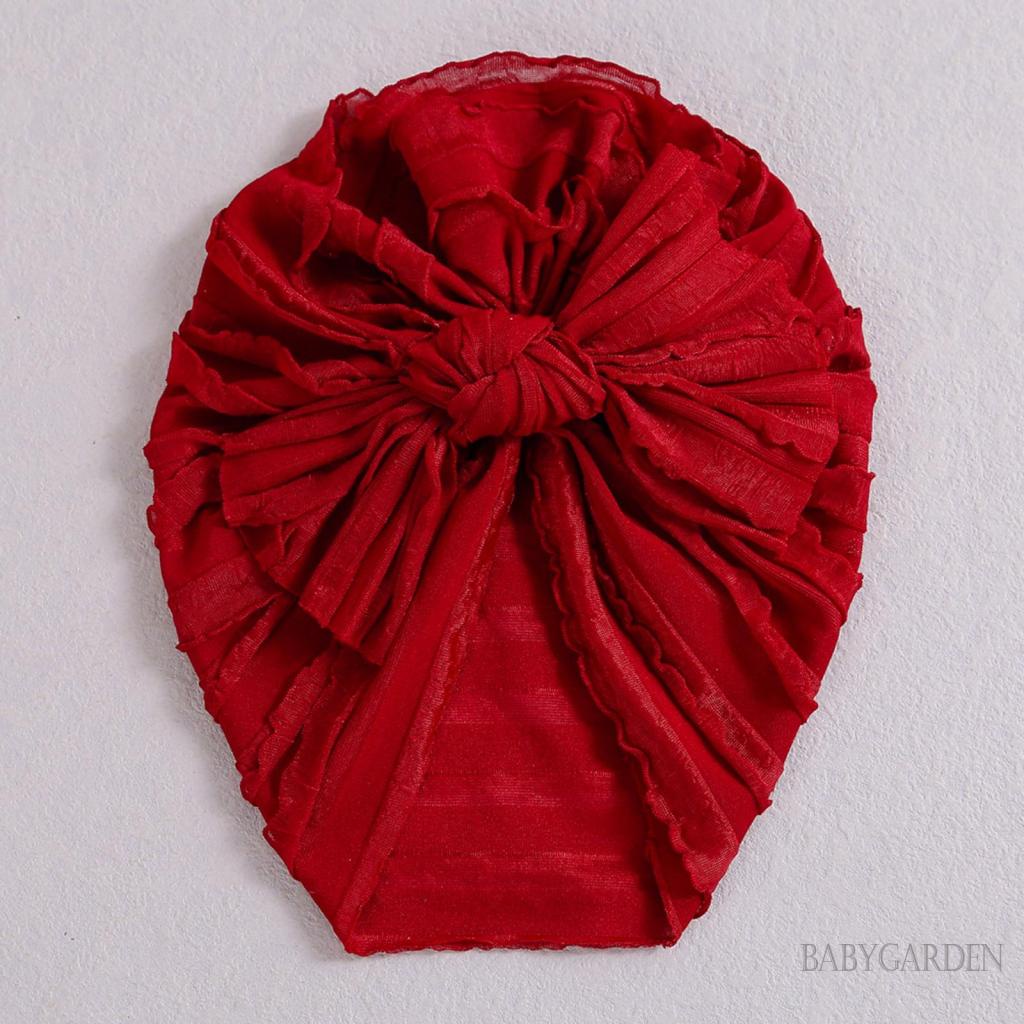 Mũ Turban Thắt Nút Thoáng Khí Thời Trang Mùa Hè Cho Bé Gái