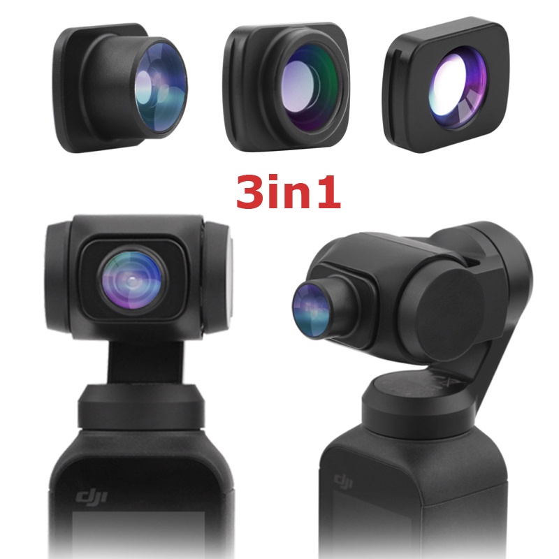 Dành Cho DJI Osmo Pocket Pocket Góc Rộng 10X Macro Fisheye