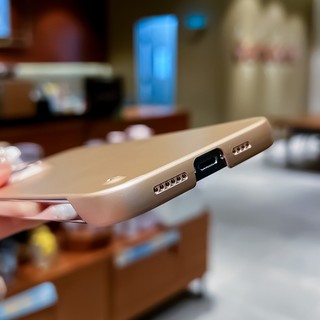 Ốp Điện Thoại Không Khung Mỏng Cho iPhone 14 13 12 Mini 11 Pro XS Max XR X 8 7 Plus SE 2022 2020 Sơn Kim Loại Vỏ Nhựa Cứng T19