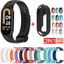 Dây đeo & Vỏ cho Xiaomi Smart Band 10 9 8 Dây đeo đồng hồ silicon Vòng đeo tay Vỏ bảo vệ cho Xiaomi Band 8 9 10 MiBand 8 Màu cổ tay TPU Correa