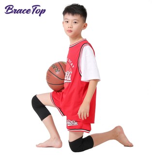 1 Cặp Đệm Bảo Vệ Đầu Gối Hỗ Trợ Chơi Bóng Rổ / Bóng Đá / Bóng Chày / Nhảy Múa Tiện Dụng Cho Bé