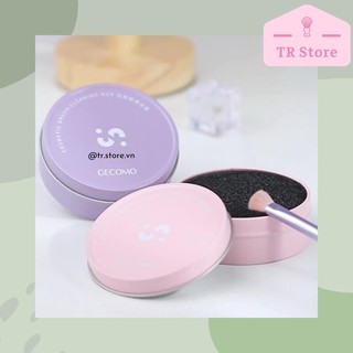 Dụng cụ vệ sinh khô phủi cọ trang điểm tức thì Gecomo