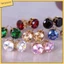 Bông Tai Đính Đá Zircon Thời Trang Thanh Lịch Dành Cho Nữ