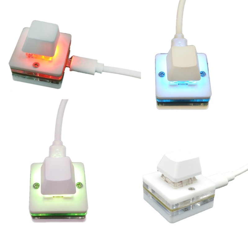 Bàn phím cơ Mini USB 1 phím chơi game PC, lập trình Macro OSU-
