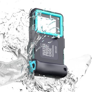 SHELLBOX ốp lưng chống nước Điện Thoại Lặn Chuyên Nghiệp Nâng Cấp Mới Nhất Cho Samsung ốp lưng s25 fe S24 S23 S22 Note 20 Ultra S21 S20 FE S10 / S9 / S8 Plus Vỏ 15M Dưới Nước Siêu Chống Thấm Nước Độ Sâu