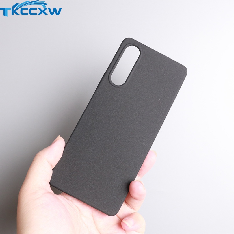 Ốp Điện Thoại Silicon Mềm Cát Nhám Chống Dấu Vân Tay Cho Sony Xperia 1 V IV III Xperia 10 V IV II III Xperia 5 IV III