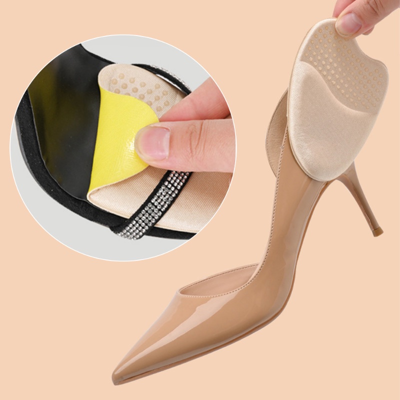 Miếng Lót Giày Cao Gót 6D Giảm Áp Lực Chống Trượt Thoáng Khí Dành Cho Nam Nữ
