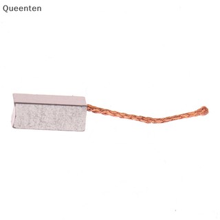 Queenten 10 cái 8 * 8 * 20mm chổi than cho máy sưởi ô tô quạt thổi air-blower qt