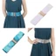 Dây đeo thắt lưng JVSUB Shinny, Thắt lưng co giãn Sequin 60cm, Thắt lưng rộng bắt mắt chuyên nghiệp Khóa vàng