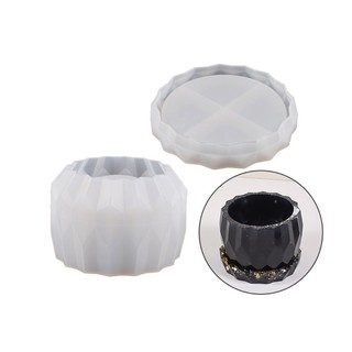 Kra Bê Tông Silicon Bình Khuôn Hoa Chậu Đất Sét Xi Măng Thạch Cao Khuôn DIY Vườn Nhà