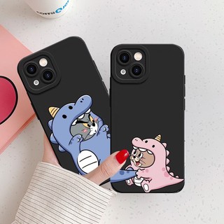 Ốp Mềm Hình Chuột Mèo Cặp Đôi Dễ Thương Cho IPhone 17 AIR 16 15 14 13 12 11 Pro ProMax XS XR XSmax Mini 7 8 + Plus SE 2020 Vỏ Silicon DCTY