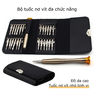 Bộ Tua Vít Đa Năng Tua Vít 32 Món Trong 1 sửa điện thoại, laptop, đồng hồ nhỏ gọn cầm tay SUNNY DAY