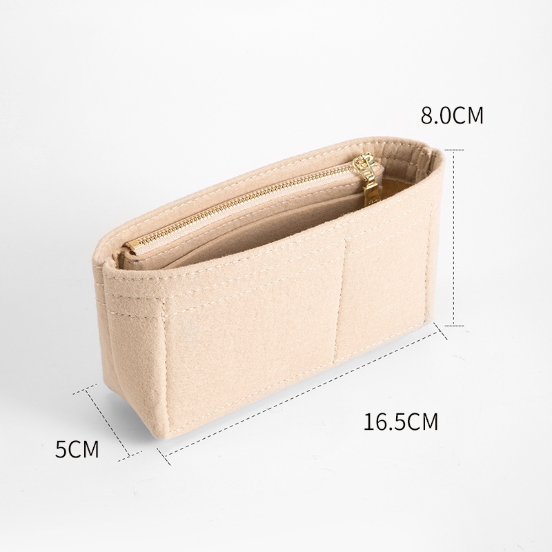 Ví nỉ đựng đồ cho Longchamp Mini, túi chét bên trong, bảo quản phụ kiện túi xách