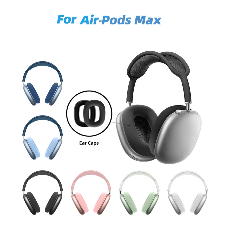 Mô tả Vỏ bọc bảo vệ tai nghe Air-pods Max bằng silicon chống sốc / trầy xước HDOORLINK - 4