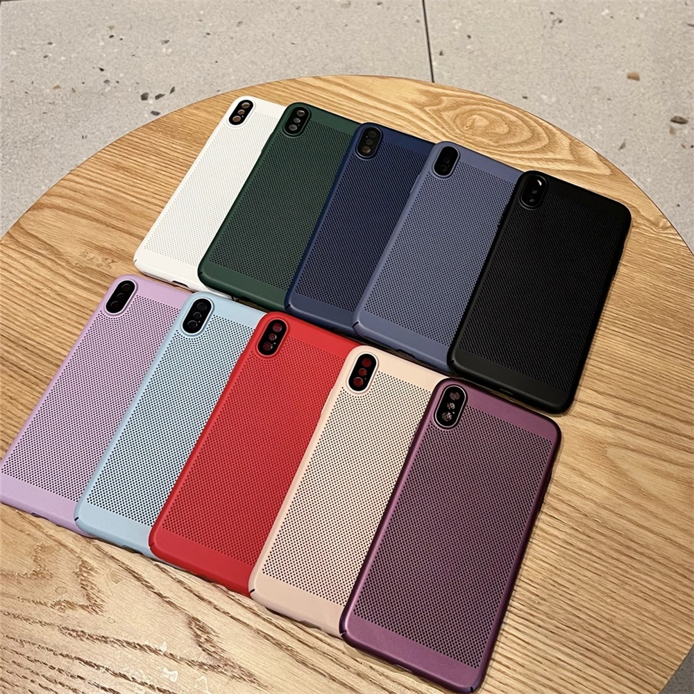 Ultra Ốp Điện Thoại iPhone X Xs Xr XsMax PC Cứng Siêu Mỏng Tản Nhiệt Chống Sốc / Rơi Vỡ Cho ốp lưng điện thoại iphone X / XS XR XS MAX