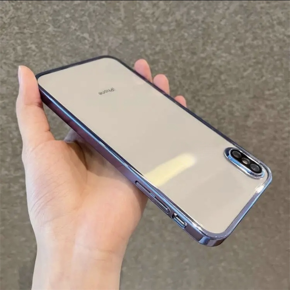 Ốp Điện Thoại TPU Mềm Mạ Điện Chống Sốc In Hình One piece Cho iphone 6S / 7 / 8Plus X / XS XR XS MAX 11
