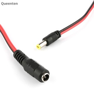 Queenten 5 Cái Nam + 5 Chiếc Nữ Jack Cáp Pigtail CCTV Bộ Chuyển Đổi Nguồn Cắm Kết Nối 12V 2.1x5.5mm QT
