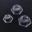 ZENZON Display Stand Volley Ball Trang trí máy tính để bàn Acrylic Giá đỡ hình cầu thủy tinh trong suốt