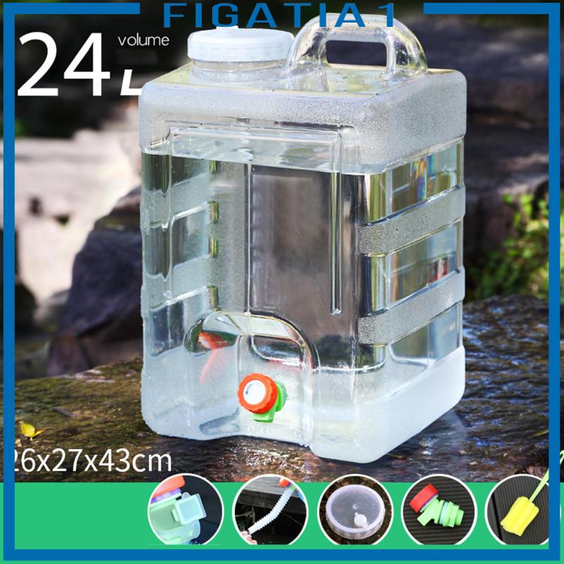 12L/15L/22L Thùng chứa nước uống bình chứa nước khẩn cấp có vòi bình chứa nước cắm trại cho sân ba lô dã ngoại lái xe ô tô