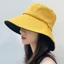 Mũ xô ESSENCEH Mũ ngư dân hai mặt di động chống tia cực tím có thể gập lại