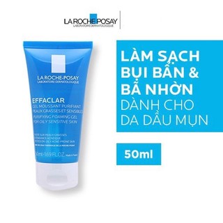 Sữa Rửa Mặt La Roche Posay, Làm Sạch, Giảm Nhờn Dành Cho Da Dầu, Da Mụn