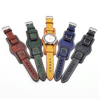 Dây Đeo Bằng Da Bò Thật Cho Đồng Hồ Thông Minh Panerai PAM683 / 386 Timex Fossil 20mm 22mm 24mm
