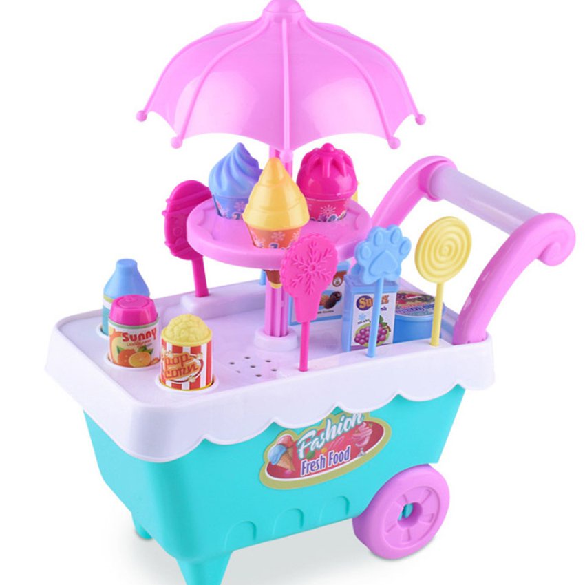 Shopkins Season6 Shopping Elf Cartoon Doll Ice Cream Cart Set Dolls  Accessories Girls Play House Toys Holiday Gifts for Children - AliExpress