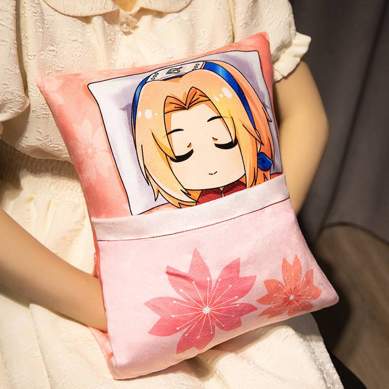 BH2 Naruto Sang Trọng Gối Sasuke Madara Itachi Sakura Ngủ Ném Gối Trang Trí Nhà Quà Tặng Cho Trẻ Em Sofa Đệm HB2